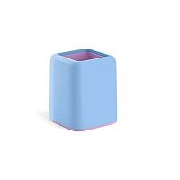 Подставка-стакан д/пиш.принадл. EK "Forte. Pastel Bloom" 61630 голубой с фиолет.