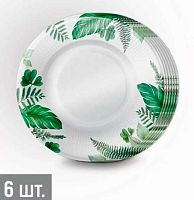 Тарелка бум. "Тропический шарм" 18см (6шт) 3.0000868