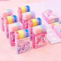 Ластик Inmorning "Rainbow Pony" LA MK-8751 ПВХ,4,4*2,5*1,1см,разноцв.,асс.