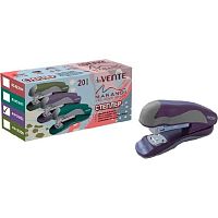 Степлер №24/6, 26/6 20л. deVENTE Marandi 4142202 пластик,с каучк.вставкой,лаванд.,к/к