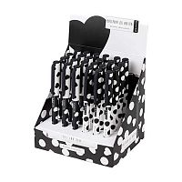 Ручка масл. шар. BV PrimeWrite "Black&White" 20-0293/18 синяя,0,7мм,корп.софт-тач