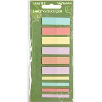 Набор самокл. этикеток-закладок deVENTE 45*12мм/45*5мм,5цв.*200л. "sigNATURE" 2011521п/прозр.,пл.