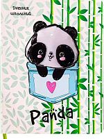 Дневник 1-11кл. Проф-Пресс тв.обл. "Little Panda" Д48-9884 кож.зам.,3D дизайн,ПВХ форма