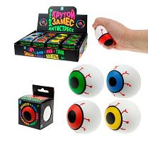 Игрушка-антистресс 1TOY Крутой замес "Зомби глаз" Т22997 6см,асс.