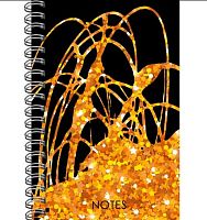 Записная книжка А5  80л. ЭКСМО спираль "Festive mood" КЗС5803804 тв.обл.,клетка,лам.софт-тач