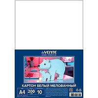 Картон белый мелов. А4 10л. deVENTE "Hobby Creative" 8115502 пластик.уп.