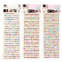 Наклейка декор. стразы  9,5*26 "Ассорти" Р22072-7 Ткн1006