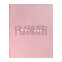 Планинг настол. н/д А5  64л. ФЕНИКС "Пепельно-розовый" 65464 мягк.обл.,мат.лам.,линия