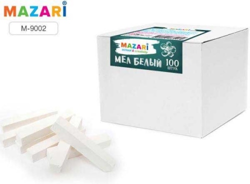 Мел белый MAZARI M-9002 к/к
