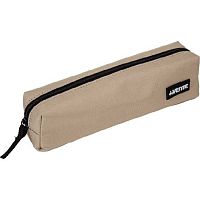 Пенал-косметичка deVENTE 210*60*40 "Beige" 7029478 бежевый,прямоуг.,текстил.,аппл.