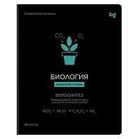Тетрадь предм. 48л. BG "Формула предмета-Биология" 09206 выб.лак (клетка)