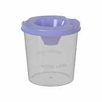 Стакан-непроливайка EK "Pastel" 58679 фиолетовый