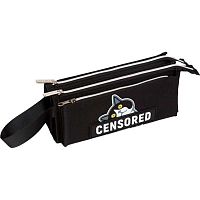 Пенал-косметичка deVENTE 210*100*75 "Censored" 7020552 (60предм.) прямоуг.,полиэстер,2отд.