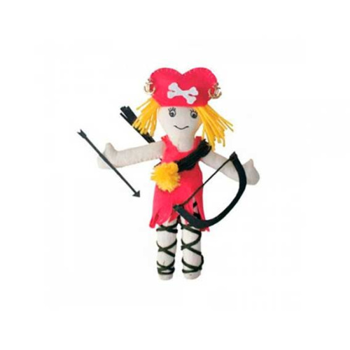 Шьем куклу из флиса Развивашки "Пират Лиза" Т3322