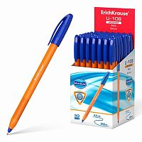 Ручка масл. шар. EK Ultra Glide Technology U-108 Orange Stick 47582 синяя,1,0мм
