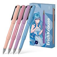 Ручка масл. шар. EK Severe Stick Manga 61052 синяя,0,7мм,Super Glide Technology,софт-тач