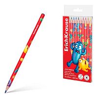 Карандаши 12цв. EK "Jolly Friends" 62931 кругл.,гриф.3мм