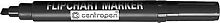 Маркер CENTROPEN 8560/1Ч Flipchart 1-4,6мм. черный, скошен.