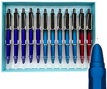 Ручка авт. перьевая "Пиши-Стирай" INTELLIGENT Chuanren "Металлик" DJ-101/DI-23 синяя,0,5мм,асс.