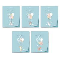 Тетрадь 18л. (клетка) SVETOCH пластик.обл. "Воздушный шарик" Т173 (01425)