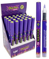 Клей-маркер  3гр. INTELLIGENT "Glue Pen" DL-519 кисть,1-5мм