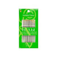 Иглы швейные ручные д/наметки АЛЬТ Hobby Time 2-690/01 (10шт) золот.ушко,размер1-5