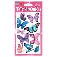 Переводные тату МУЛЬТИ АРТ "Бабочки" TATTOO-122110