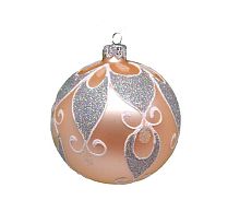 Шар КОЛОМЕЕВ ВС "Крокус" КУ-100-194147/п стекло,10см,подар.уп.