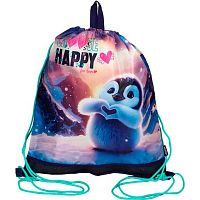 Сумка д/обуви deVENTE 40*47см "Happy Pinguin" 7040535 водоотталк.ткань,вставка из сетки