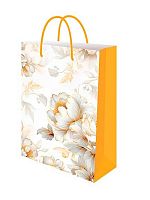 Пакет подар. Миленд Dream cards "Белые пионы" ППК-2762 мат.лам.,22*31*10см,190г/м2