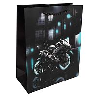 Пакет подар. КОКОС "Moto" 26*32*12см 253699 мат.лам.,210г/м2