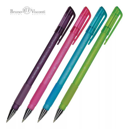 Ручка масл. шар. BV Easy Write "Creative" 20-0042 синяя,0,5мм,цв.корп.