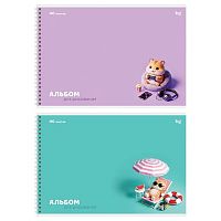 Альбом для рис.40л. BG спираль "Мульт" 62718 100г/м2