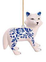 Подвесное украшение НГ ФЕНИКС "Котик" 94944 фарфор,4*7,7*8см