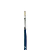 Кисть щетина № 4 плоская  Альбатрос Профи