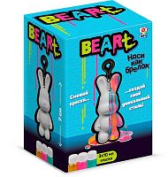 Набор д/творчества 1TOY Флюид Арт "Мини Зайка" 7см Т26675 с красками-жёлт.,розов.,фиолет.