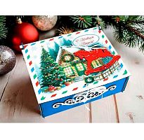 Коробка подар. НГ Символ года 2026 "С Новым Годом!" ПУ897-02-0806 мдф,24*20*9см (+ёлочн.игрушка)