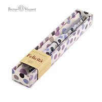 Ручка подар. авт. шар. BV Felicita "Горошек" 20-0263/04 синяя,0,7мм,металл.