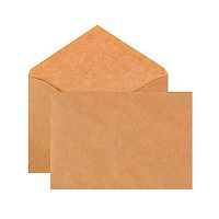 Конверт Крафт 114*162мм С6 стрип,80г/м2