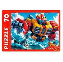 Пазлы   70 Рыжий кот "Трансформер-гигант" УК70-0230