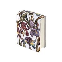 Блокнот А7 250л. BV "Smart Journal.Флора.Ирисы" 3-558/10 тв.обл.,б/лин.,беж.бум.,склейка