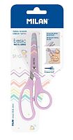 Ножницы детск. 13,4см MILAN Basic Pastel Sugar Diamond BWM10426LV сирень,нержав.сталь,закруг.