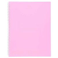 Тетрадь 80л. (клетка) А4 ХАТ спираль Premium "Newtone Pastel Пион" 05018 глянц.лам.,перфор.