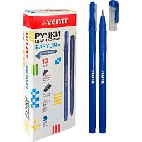 Ручка масл. шар. deVENTE "EasyLine" 5073626 синяя,0,5мм,синий корп.,рифл.грип