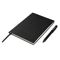 Набор подар. СТИХИЯ "Black edition" ST07010 (записная книжка А5 80л.+ручка шар.)