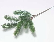 Ветка ёлки средняя зелёная ФРФ 152.203