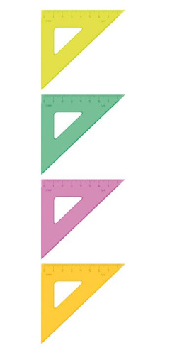 Треугольник СТАММ 45град./ 7см ТК22 асс. 