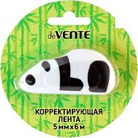 Коррект. лента deVENTE 5мм* 6м 4062315 "Panda" белый непрозр.корп.,фронтал.аппл.,блистер