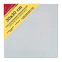 Холст на подрамнике 30*30см ЗХК "Сонет" E5305-B-30x30 хлоп.100%,380г/м2,сред.зерн.