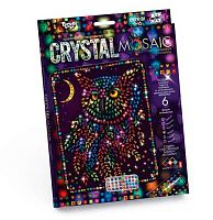 Набор креативного творчества Наша игрушка Crystal Mosaic "Сова" CRM-01-06